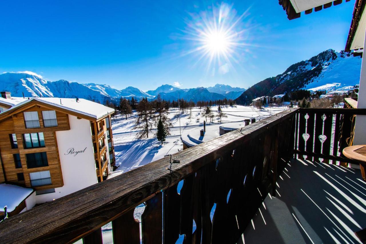 Haus Rhodania Mit Matterhornblick, Riederalp Mitte Exteriér fotografie