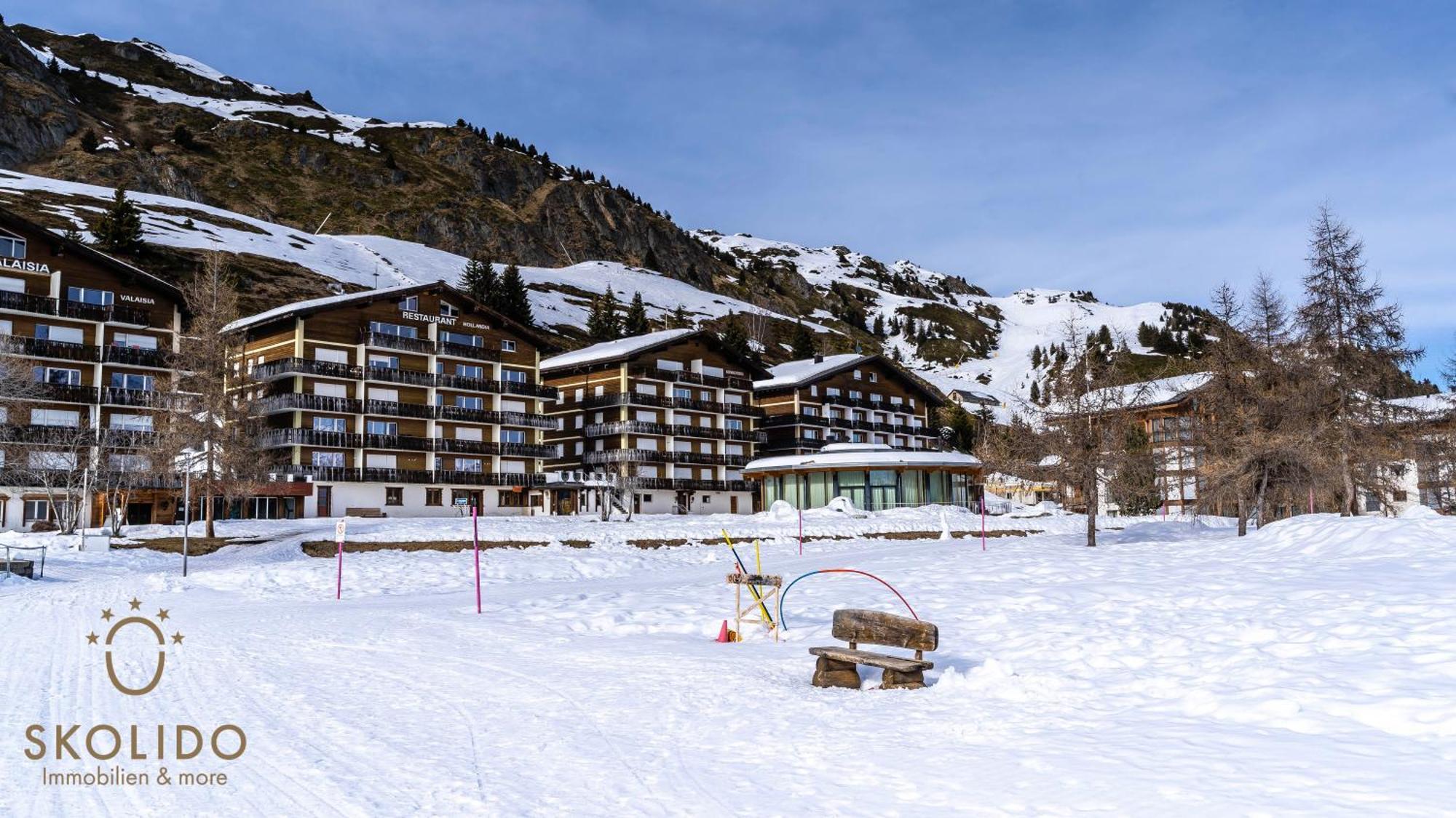 Haus Rhodania Mit Matterhornblick, Riederalp Mitte Exteriér fotografie